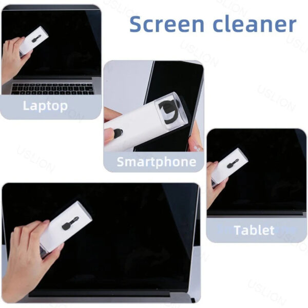 7-in-1 Cleaner Kit Computer Keyboard Cleaner Brush Kit Earphone Cleaning Pen For AirPods Headset Phone Clean Tools Keyca