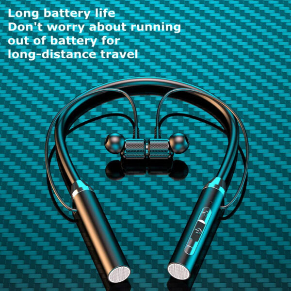 # Hanging Neck Wireless Bluetooth Headset Magnetic Suction Wireless Headphones Stereo Noise Reduction Sports Bluetooth E