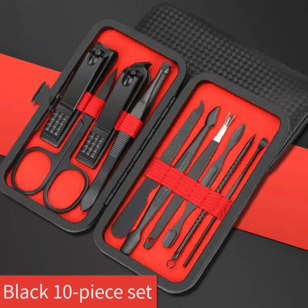 Nail Clipper Set Set Convenient Beauty Tools Nail Clipper Manicure Nail Trimmer Pedicure Knife Ear Peeling Knife Nail Ma