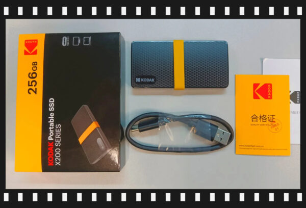 Kodak X200 Portable SSD 2TB 1TB USB 3.1 Type C External Drive Hard Disk 512GB 256GB Solid State Drive For PS4 Laptop Mac