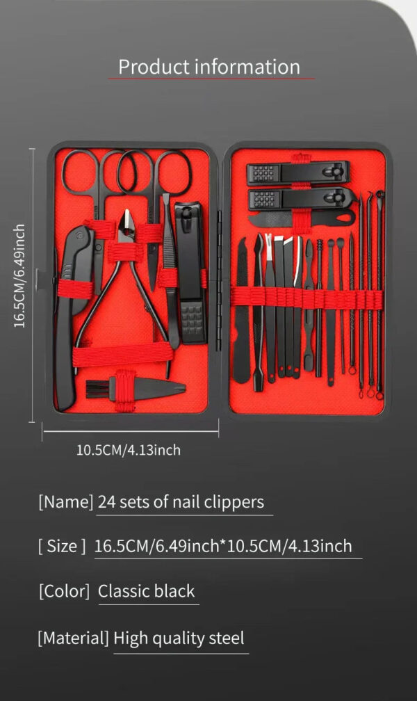 Nail Clipper Set Set Convenient Beauty Tools Nail Clipper Manicure Nail Trimmer Pedicure Knife Ear Peeling Knife Nail Ma