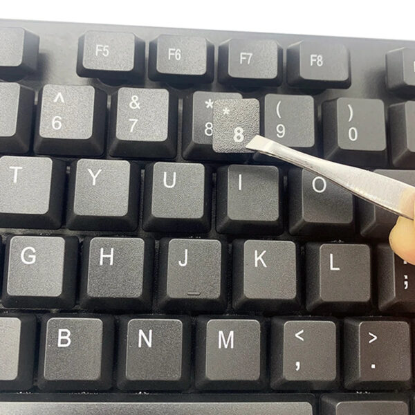 Keyboard Letters Replacement Sticker English/Korean/Spanish/Italiano/Language for Computer Laptop Notebook Desktop