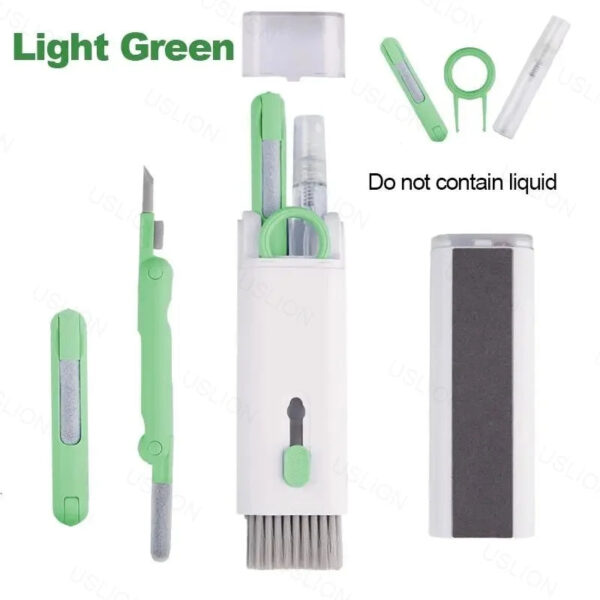 7-in-1 Cleaner Kit Computer Keyboard Cleaner Brush Kit Earphone Cleaning Pen For AirPods Headset Phone Clean Tools Keyca