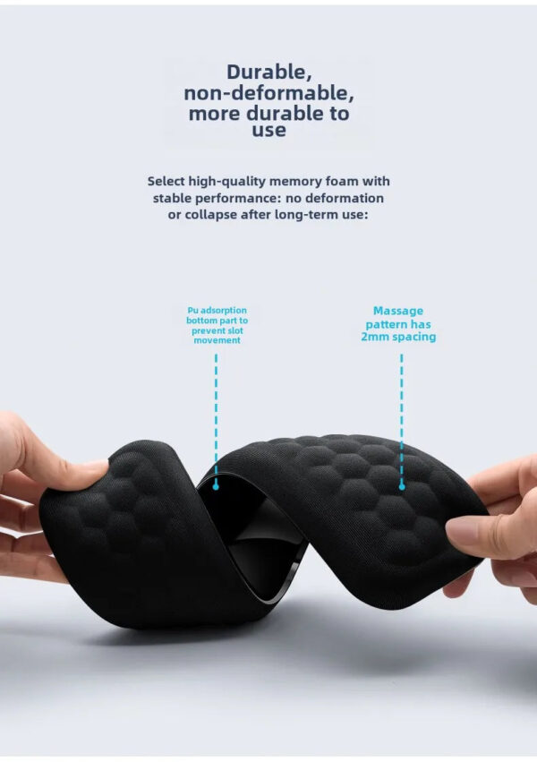 Keyboard mouse wrist rest ergonomic office typing protect relax wrist memory foam mouse pad computer notebook mouse pad