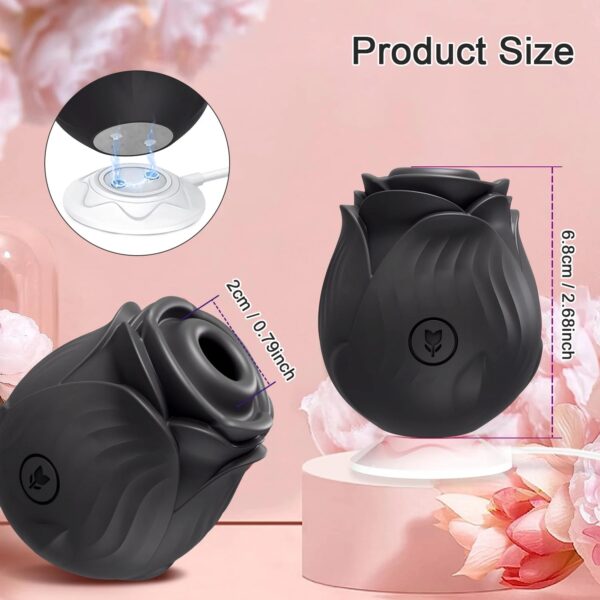 Clitoral Sucking Vibrator Rose-Flower 10 Intense Suction Modes G-spot Stimulator Vaginal Pussy Massager Adults Sex Toy f