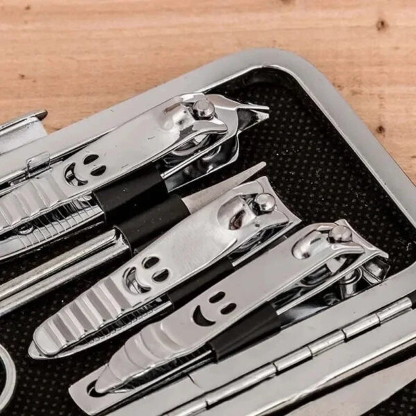 1 Set of 11 Happy Face Nail Tools Nail File Nail Scissors Set
