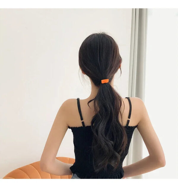 Four Seasons hair accessories for girls Women's High Elastic Simple Fashionable Harmful Headband Horsetail Hair Rope hai