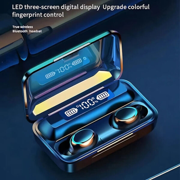 NEW F9 Upgrade TWS Bluetooth Earphones Wireless Headphone 9D Stereo Sports Waterproof Earbuds Headset With Microphone Fo