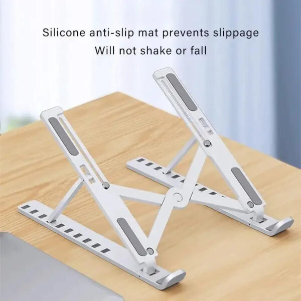 Foldable Laptop Stand Adjustable Portable Notebook Bracket Support Base ABS Holder For Macbook Air Pro Accessories Conve