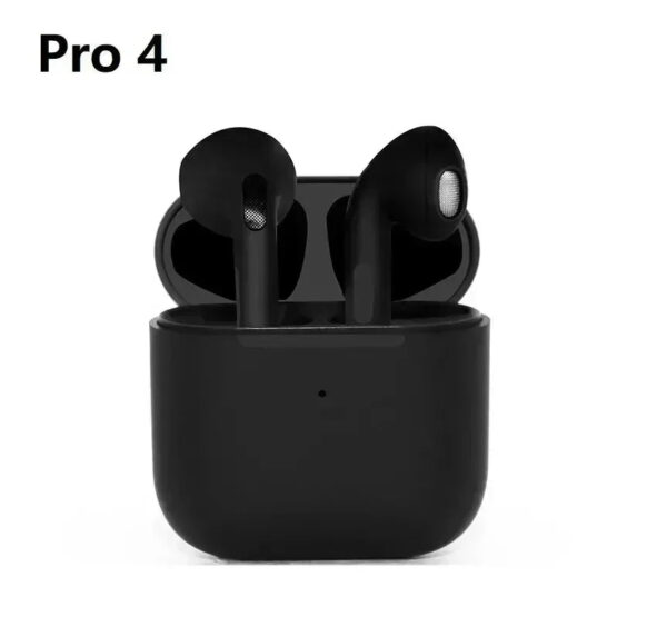 Pro 4 TWS Wireless Headphones Earphone Bluetooth Compatible 5.0 Waterproof Headset with Mic for Xiaomi iPhone Bluetooth