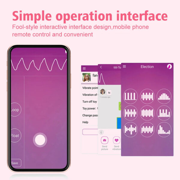 Wireless Vibration Love Egg Vibrator Vaginal G Spot Vibrating Stimulator Wearable Bluetooth APP Control Sex Toys For Adu