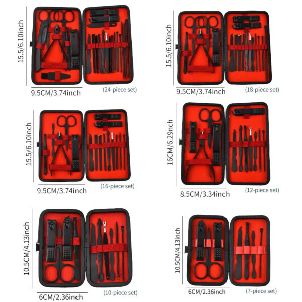 Nail Clipper Set Set Convenient Beauty Tools Nail Clipper Manicure Nail Trimmer Pedicure Knife Ear Peeling Knife Nail Ma