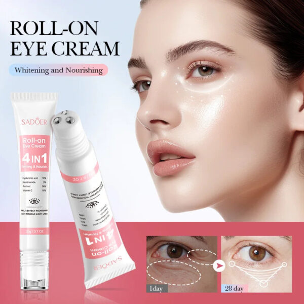 Instant Eye Bag Remove Cream Retinol Anti-Wrinkle Firming Skin Fade Fine Lines Anti Dark Circle Puffiness Brighten Eye S